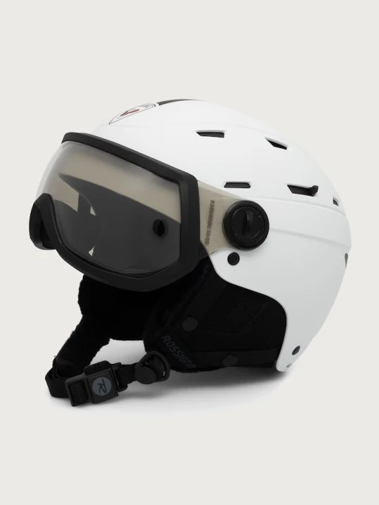 Zdjęcie produktu Rossignol kask narciarski ALLSPEED VISOR biały