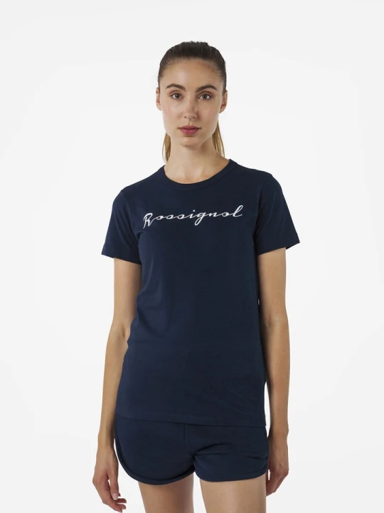 Zdjęcie produktu ROSSIGNOL Koszulka "Logo Rossi" w kolorze granatowym rozmiar: XS