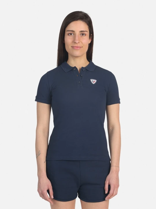 Zdjęcie produktu ROSSIGNOL Koszulka polo "Logo" w kolorze granatowym rozmiar: L