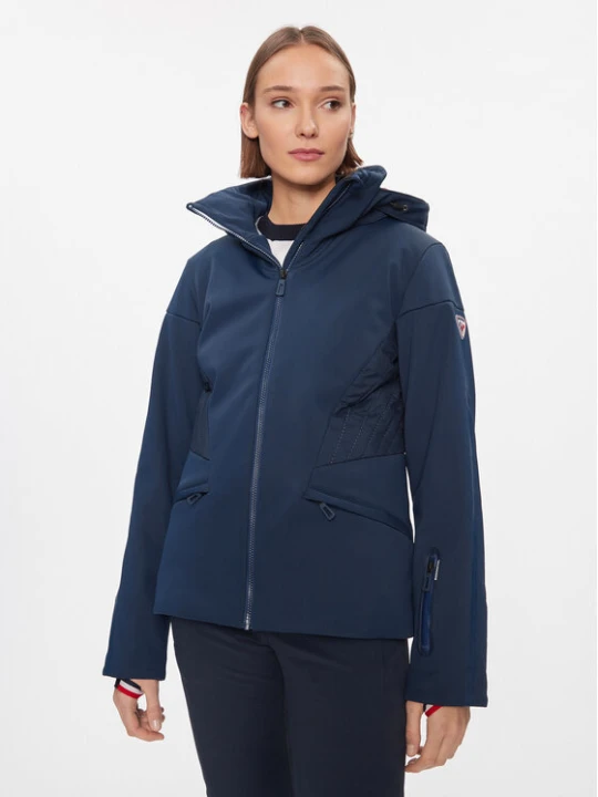 Zdjęcie produktu Rossignol Kurtka narciarska W Softshell Flat Jkt RLLWJ15 Granatowy Regular Fit