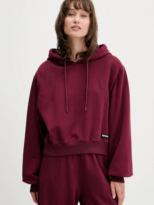 Zdjęcie produktu Rotate bluza bawełniana bordowy