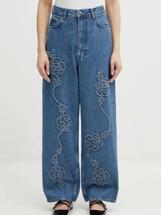 Zdjęcie produktu Rotate jeansy relaxed fit damskie
