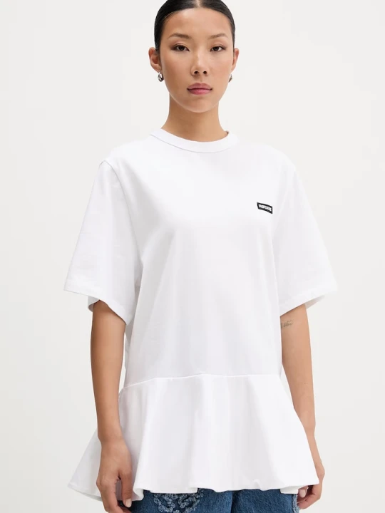 Zdjęcie produktu Rotate t-shirt damski bawełniany biały