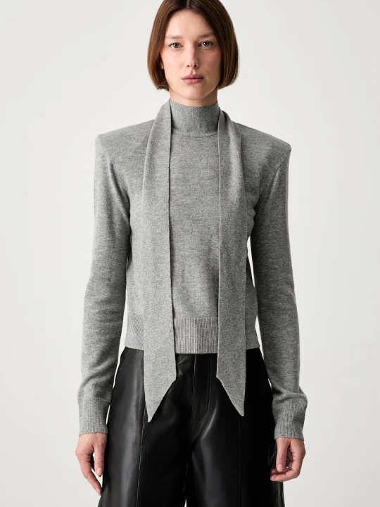Zdjęcie produktu Rotate WOOL BOW sweter wełniany damski