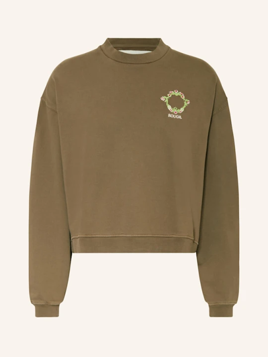 Zdjęcie produktu Rough. Bluza Nierozpinana Floral braun BRĄZOWY