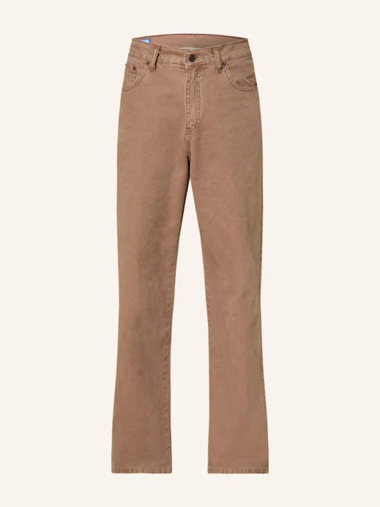 Zdjęcie produktu Rough. Jeansy Wide Leg Regular Fit braun brązowy