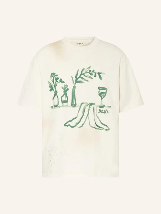 Zdjęcie produktu Rough. T-Shirt weiss BIAŁY