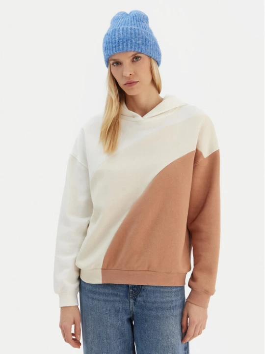 Zdjęcie produktu Roxy Bluza ERJFT04868 Beżowy Relaxed Fit