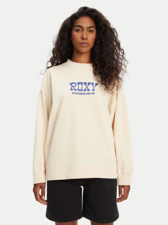 Zdjęcie produktu Roxy Bluza ERJFT04941 Beżowy Regular Fit