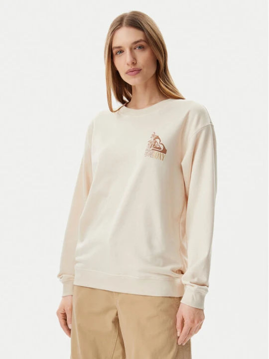 Zdjęcie produktu Roxy Bluza ERJFT04963 Beżowy Regular Fit