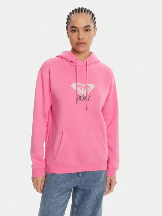 Zdjęcie produktu Roxy Bluza ERJFT05020 Różowy Regular Fit