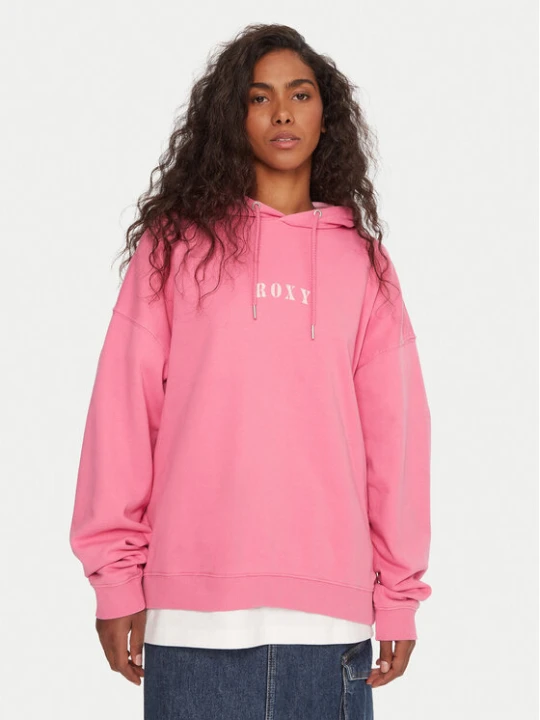 Zdjęcie produktu Roxy Bluza Lineup ERJFT05016 Różowy Oversize