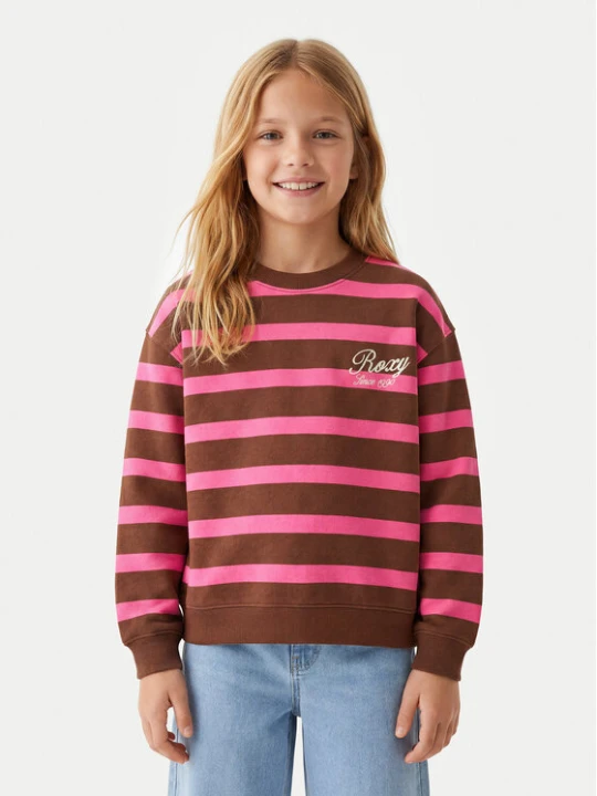 Zdjęcie produktu Roxy Bluza Little Things ERGFT04023 Kolorowy Relaxed Fit