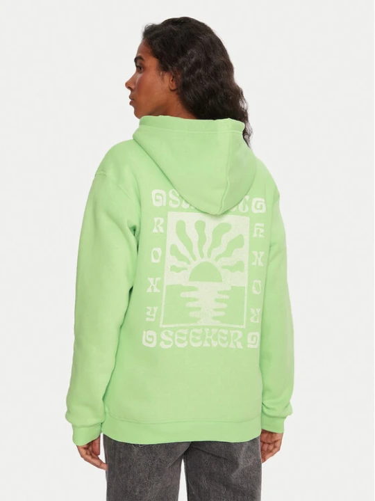 Zdjęcie produktu Roxy Bluza Surf Stoked ERJFT05021 Zielony Regular Fit