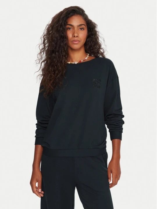 Zdjęcie produktu Roxy Bluza Surfing By Moonlight ERJFT05008 Czarny Relaxed Fit
