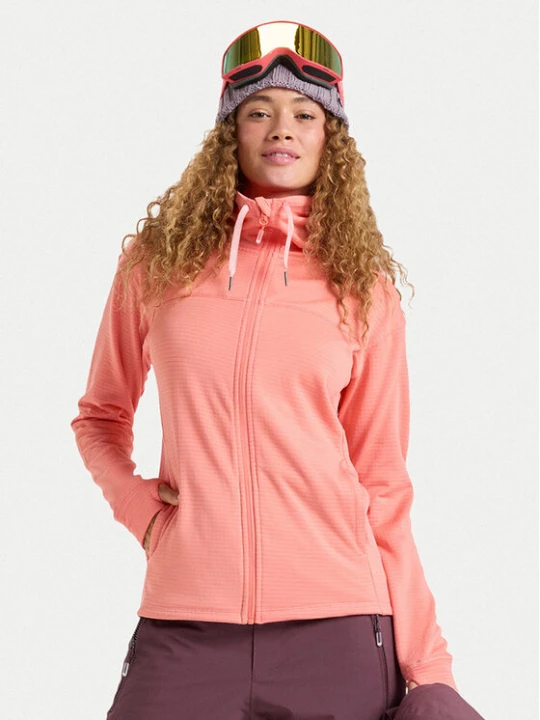 Zdjęcie produktu Roxy Bluza techniczna Vertere Full Zip ERJFT04974 Pomarańczowy Regular Fit