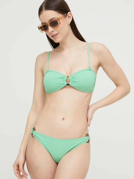 Zdjęcie produktu Roxy dwuczęściowy strój kąpielowy zielony