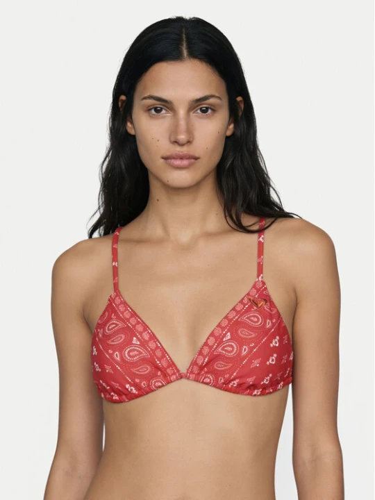 Zdjęcie produktu Roxy Góra od bikini Beach Bandana ERJX305723 Czerwony