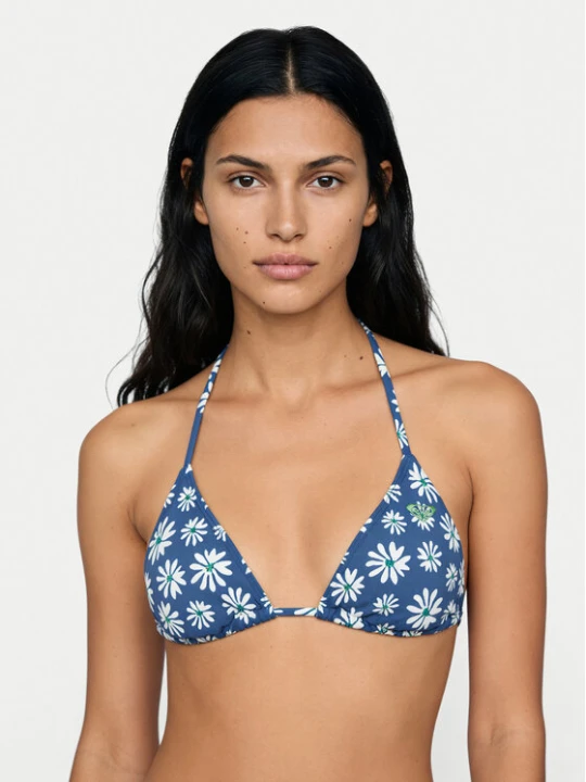 Zdjęcie produktu Roxy Góra od bikini Printed Essentials Tiki Tri ERJX305695 Niebieski