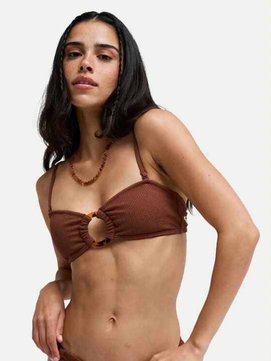 Zdjęcie produktu Roxy Góra od bikini Roxy Sunshine ERJX305637 Brązowy