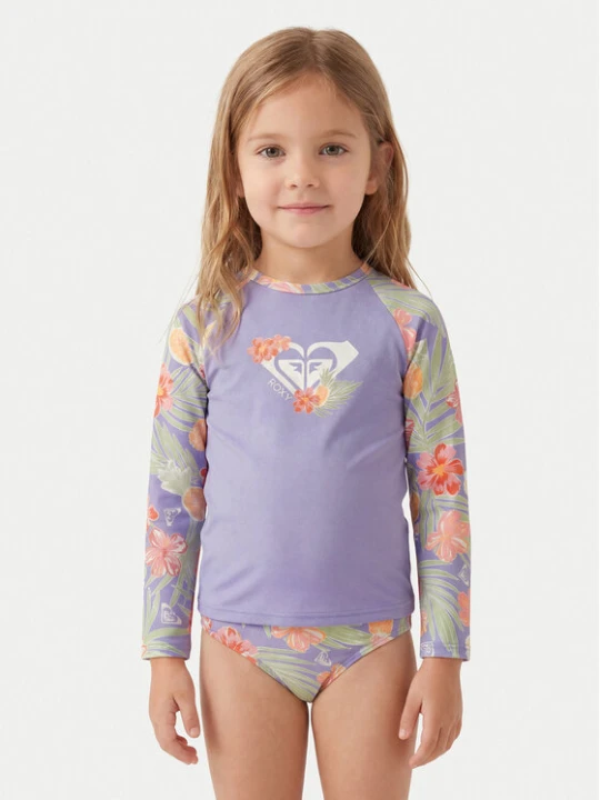 Zdjęcie produktu Roxy Komplet t-shirt i kąpielówki ERLWR03330 Niebieski