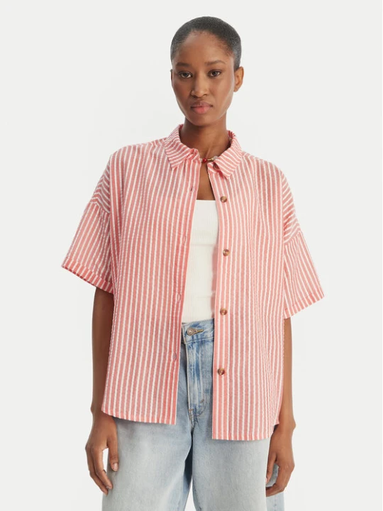 Zdjęcie produktu Roxy Koszula Beachy Nostalgia ERJWT03738 Różowy Relaxed Fit