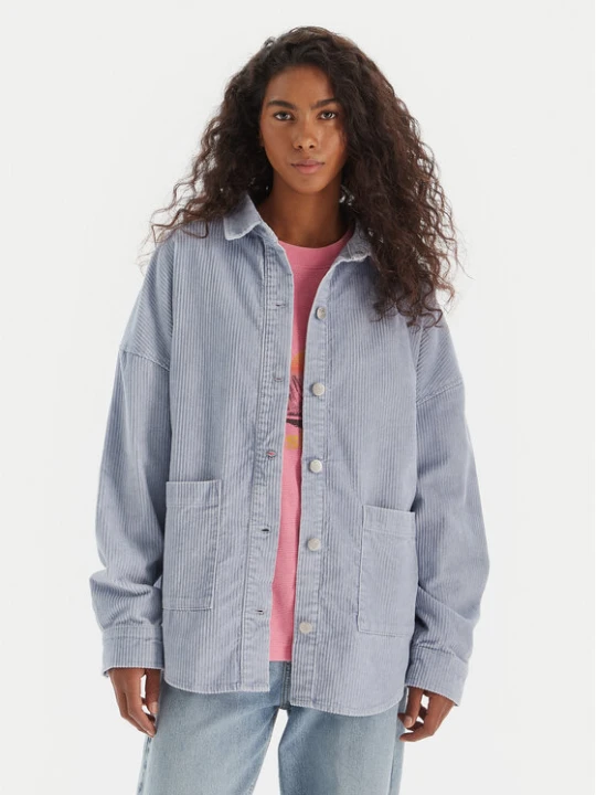 Zdjęcie produktu Roxy Koszula Kick Back Washed Cord ERJWT03697 Niebieski Regular Fit