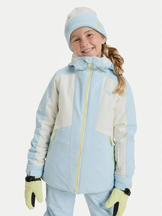 Zdjęcie produktu Roxy Kurtka narciarska Dreamountains ERGTJ03193 Błękitny Regular Fit Niebieski jasny