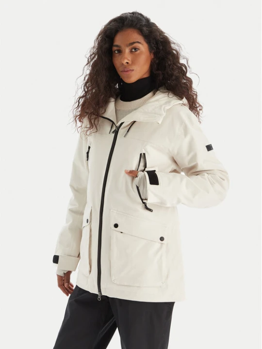 Zdjęcie produktu Roxy Kurtka narciarska ERJTJ03515 Biały Slim Fit