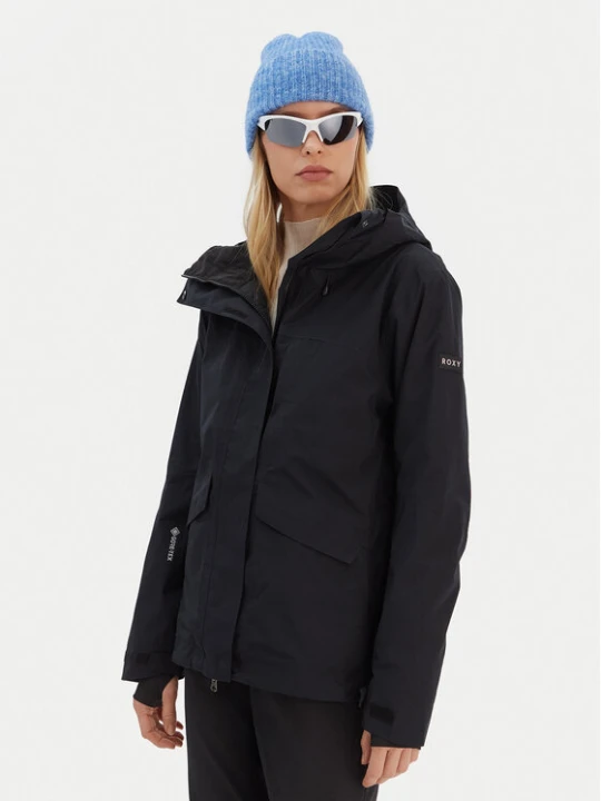 Zdjęcie produktu Roxy Kurtka narciarska Gore-Tex Stormday ERJTJ03507 Czarny Tailored Fit