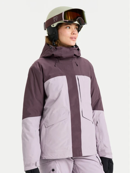 Zdjęcie produktu Roxy Kurtka narciarska Gore-Tex Stormday ERJTJ03507 Fioletowy Tailored Fit