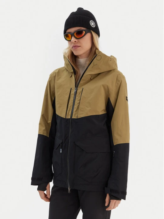 Zdjęcie produktu Roxy Kurtka narciarska Gore-Tex Stretch Purelines ERJTJ03506 Beżowy Regular Fit