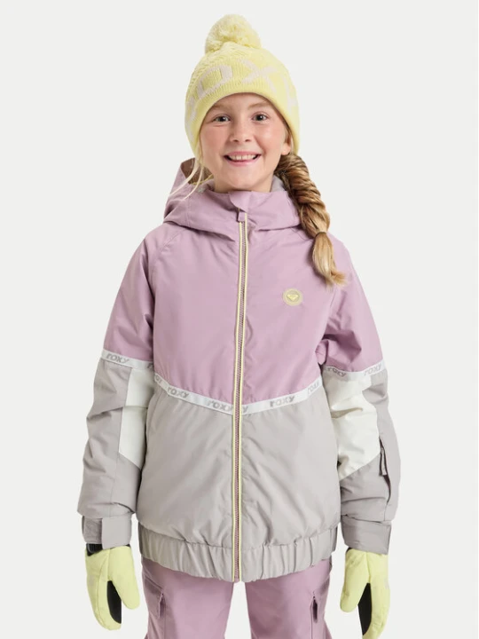 Zdjęcie produktu Roxy Kurtka narciarska Hekla Ice ERGTJ03204 Różowy Relaxed Fit