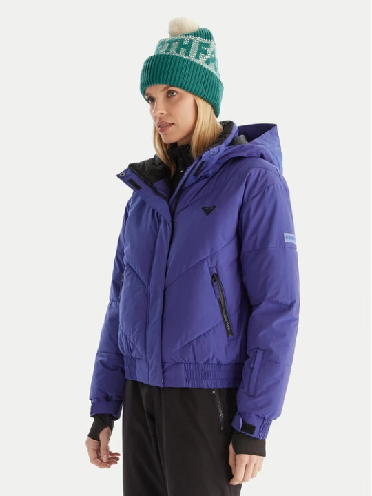 Zdjęcie produktu Roxy Kurtka narciarska Snow Shimmer JK ERJTJ03544 Fioletowy Regular Fit