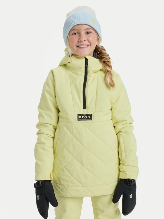 Zdjęcie produktu Roxy Kurtka snowboardowa Radiant Lines Overhead ERGTJ03194 Zielony Regular Fit