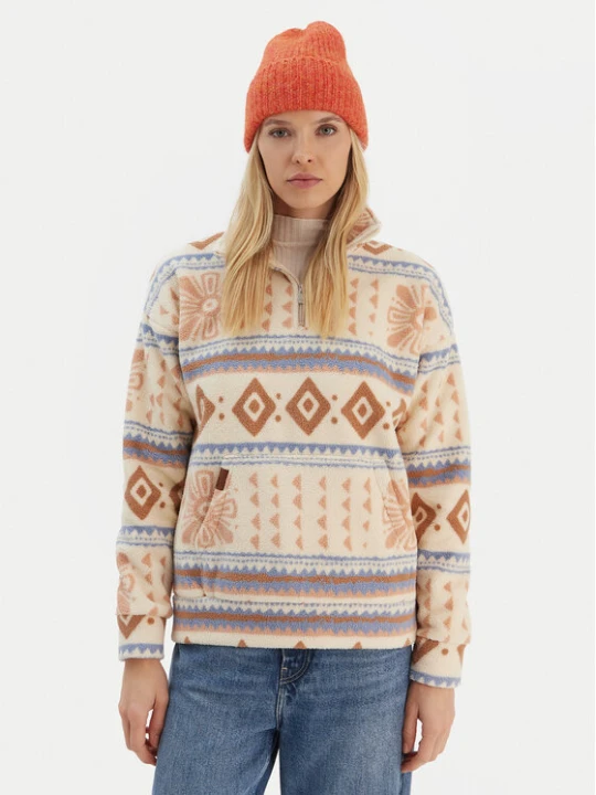 Zdjęcie produktu Roxy Polar Live Out Loud ERJPF03169 Beżowy Relaxed Fit