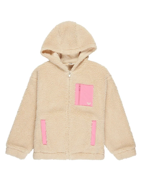 Zdjęcie produktu Roxy Polar Perfect Cloud ERGJK03138 Beżowy Relaxed Fit