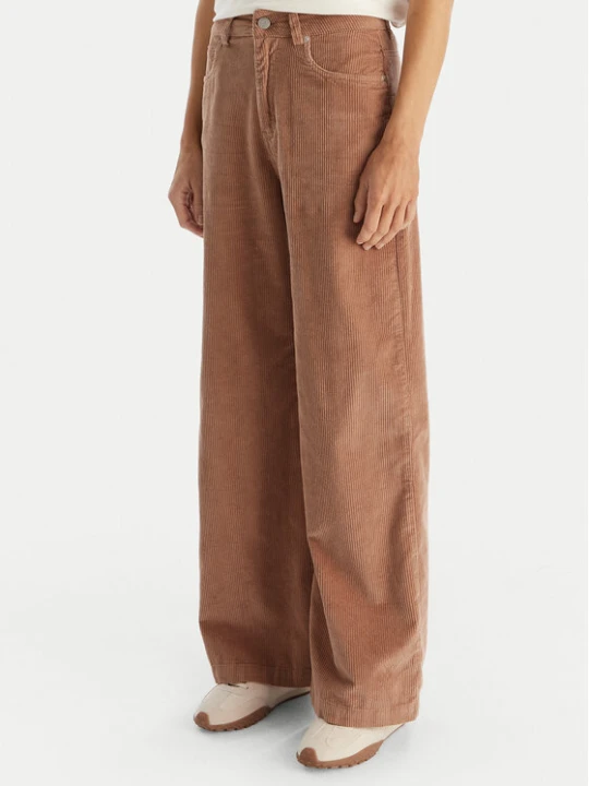 Zdjęcie produktu Roxy Spodnie materiałowe ERJNP03678 Brązowy Regular Fit
