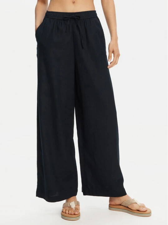 Zdjęcie produktu Roxy Spodnie materiałowe Lekeitio Break ERJNP03545 Czarny Regular Fit