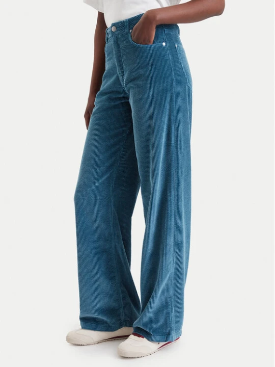 Zdjęcie produktu Roxy Spodnie materiałowe Surf Crush ERJNP03727 Niebieski Relaxed Fit