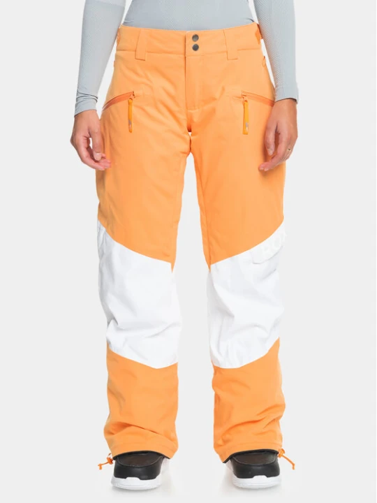 Zdjęcie produktu Roxy Spodnie narciarskie Ckwoodrose Pt Snpt ERJTP03260 Pomarańczowy Regular Fit