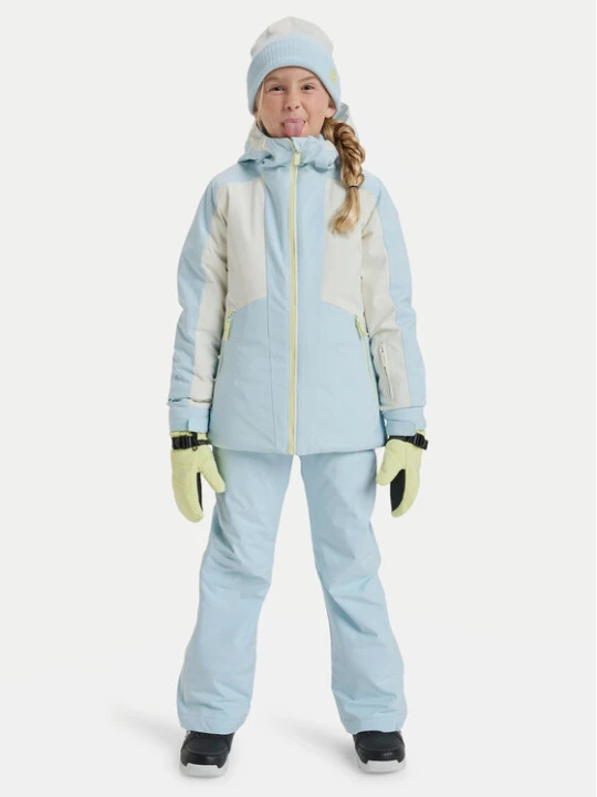 Zdjęcie produktu Roxy Spodnie snowboardowe Backyard ERGTP03059 Błękitny Regular Fit Niebieski jasny