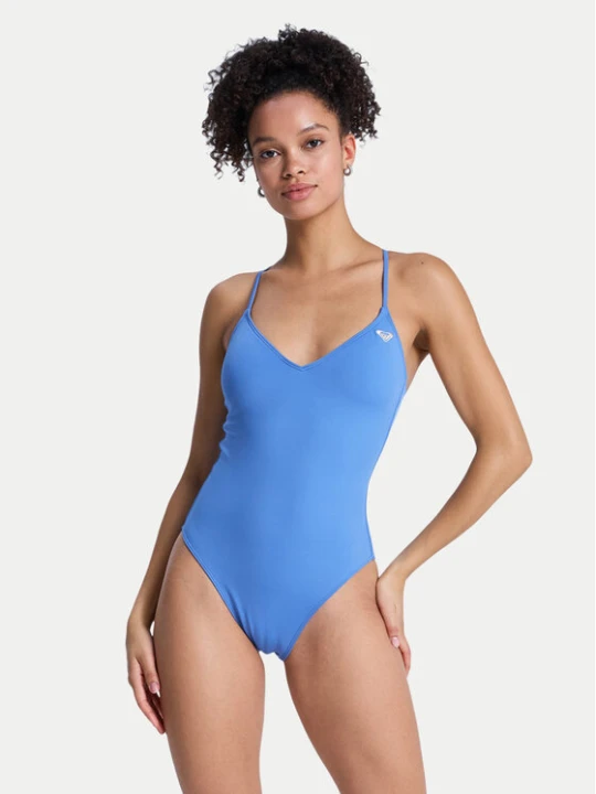 Zdjęcie produktu Roxy Strój kąpielowy Solid Essentials ERJX103796 Błękitny Niebieski jasny