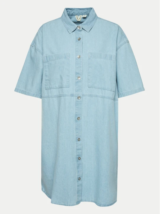 Zdjęcie produktu Roxy Sukienka jeansowa Pacific Night ERJDD03005 Niebieski Relaxed Fit
