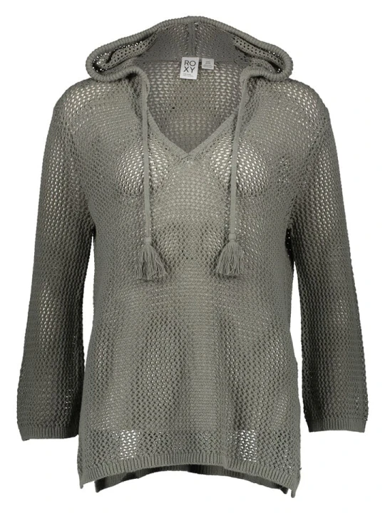 Zdjęcie produktu Roxy Sweter "After Beach Break" w kolorze khaki rozmiar: XS