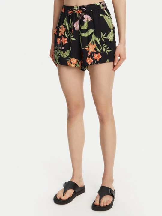 Zdjęcie produktu Roxy Szorty materiałowe ERJNS03585 Czarny Regular Fit