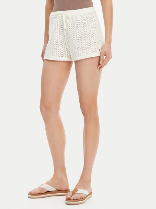 Zdjęcie produktu Roxy Szorty plażowe ERJX603449 Écru Regular Fit Kremowy