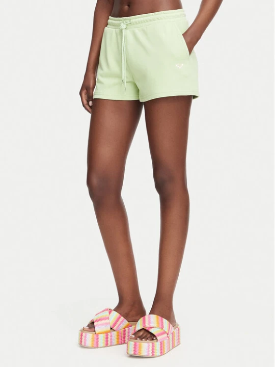 Zdjęcie produktu Roxy Szorty sportowe Surf Stoked ERJFB03416 Zielony jasny Regular Fit