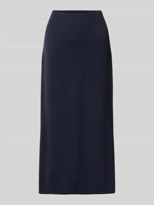 Zdjęcie produktu Rozkloszowana spódnica midi z czystej żywej wełny model 'Sonni' MM By Max Mara Czarny