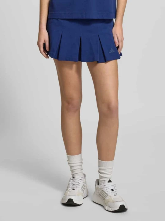 Zdjęcie produktu Rozkloszowana spódnica sportowa z wbudowanymi legginsami Adidas Ciemnoniebieski